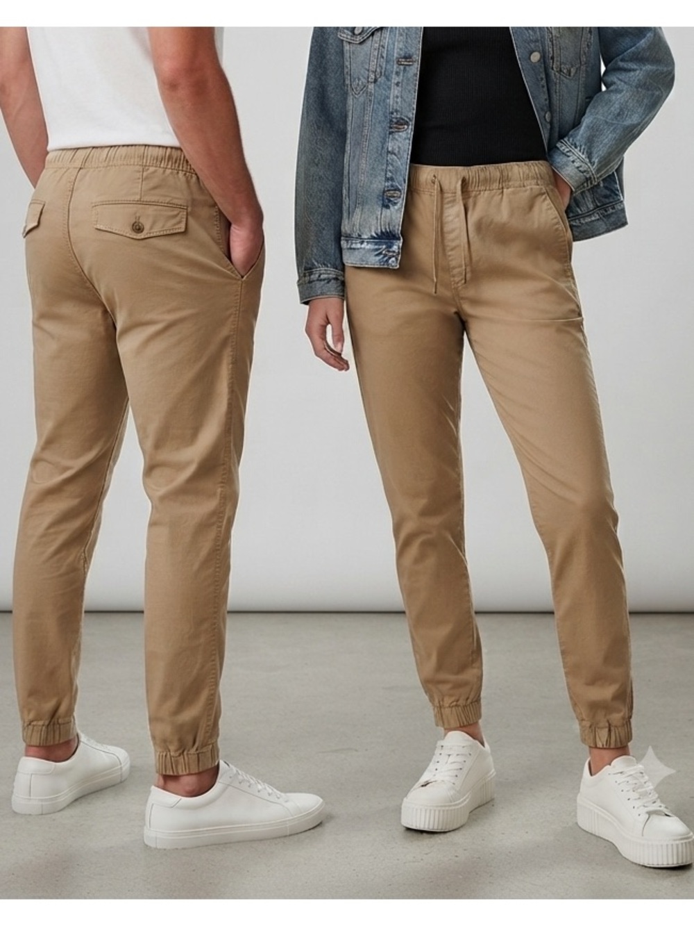 AMERICAN EAGLE OUTFITTERS Next Level Joggers XS Khaki EUC